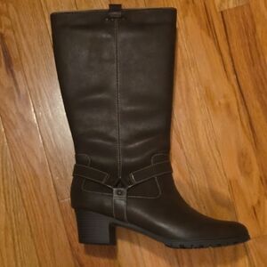 JBU Dark Brown Heeled Boots
